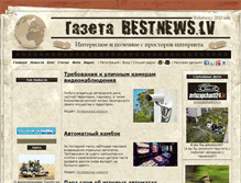 Tablet Screenshot of bestnews.lv